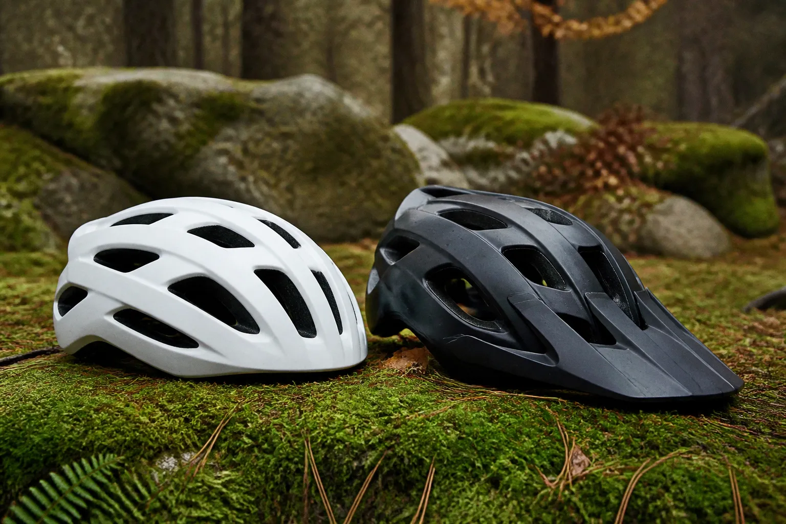 Casque VTT pour le cross-triathlon : visière ou modèle classique ?