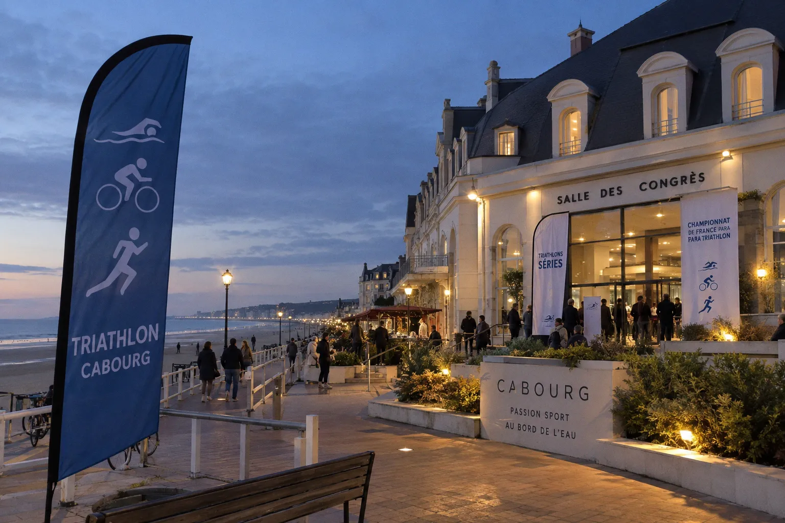 CONFÉRENCE DE PRESSE PRESENTATION FINALE TRIATHLONS SÉRIES ET CHAMPIONNAT DE FRANCE PARA TRIATHLON CABOURG