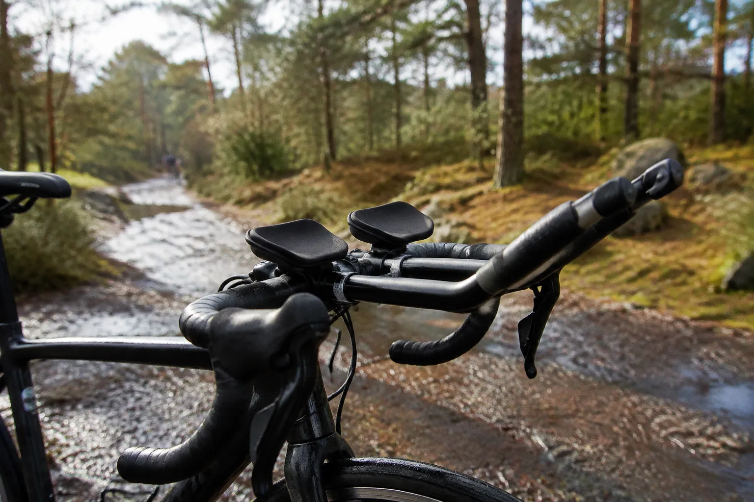 Prolongateurs sur vélo de route : plan de montage et réglage