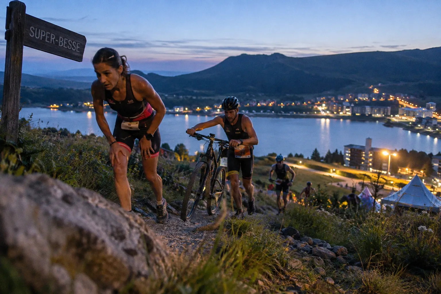 Triathlon XS à Super-Besse : le nouveau défi VTT et trail en montagne